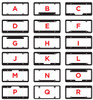 Raised Letter License Plate Frames (#4875) ALL Raised Letter License Plate Frames (#4875) ALL