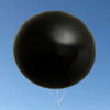7' PVC Sphere Air Inflatable Balloons (Blank) black