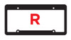 Raised Letter License Plate Frames (#4875) r