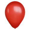 9" Latex Balloons Red