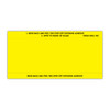 Blank Mini-Signs (VT-#610/650) black/yellow