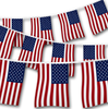 American Flag Pennants Cloth