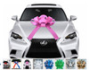 JUM-BOW 30" Magnetic Car Bows pink