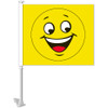 Clip-On Window Flags 11" x13" (#4780) smiley face