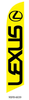 Lexus (Yellow) Swooper Flag