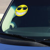 Smiley Face with Sunglasses Sticker sample