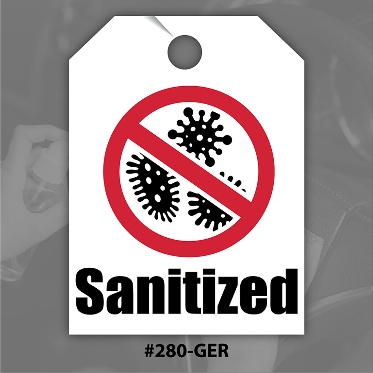 Sanitized Hang Tags 3