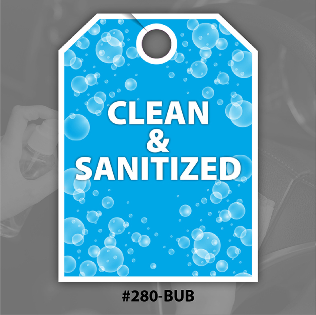 Sanitized Hang Tags 5