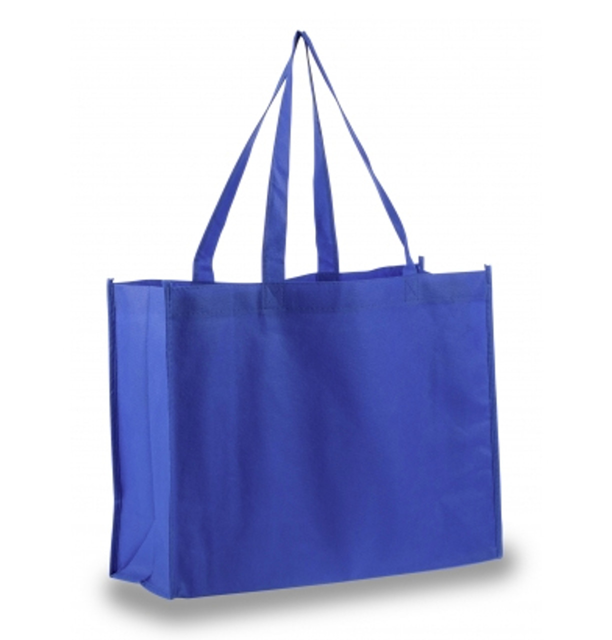 Custom Reusable Bag 16" x 6" x 12" blue