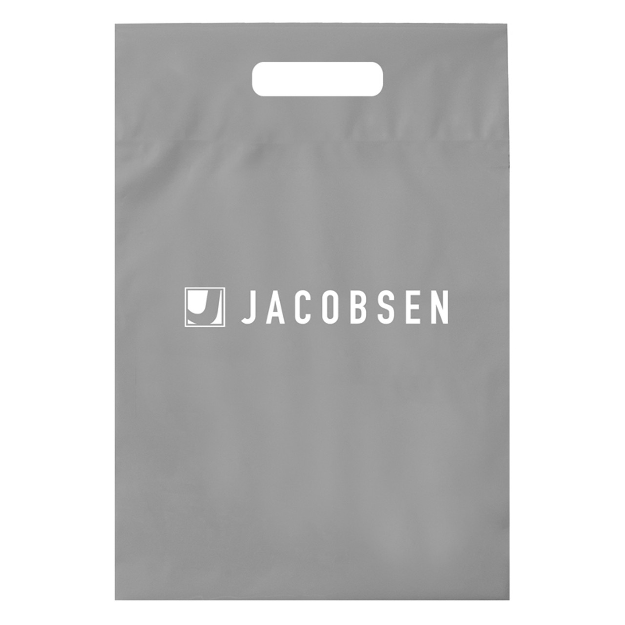 Gray Reinforced Die Cut Bags