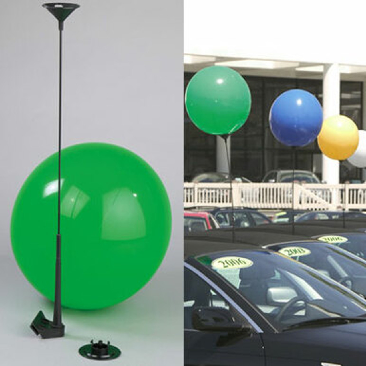 Reusable Balloon Window Kit With Removable Window Clip