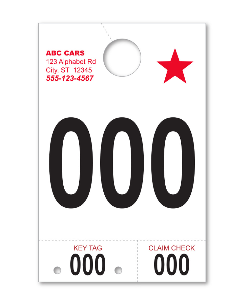 Custom Long Service Dispatch Tags (Form # 2465) 3