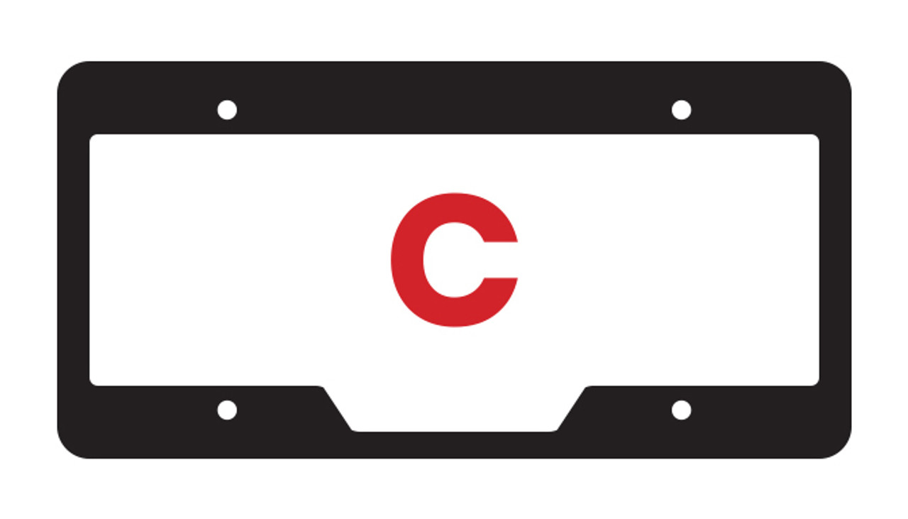 Raised Letter License Plate Frames (#4875) c Raised Letter License Plate Frames (#4875) c