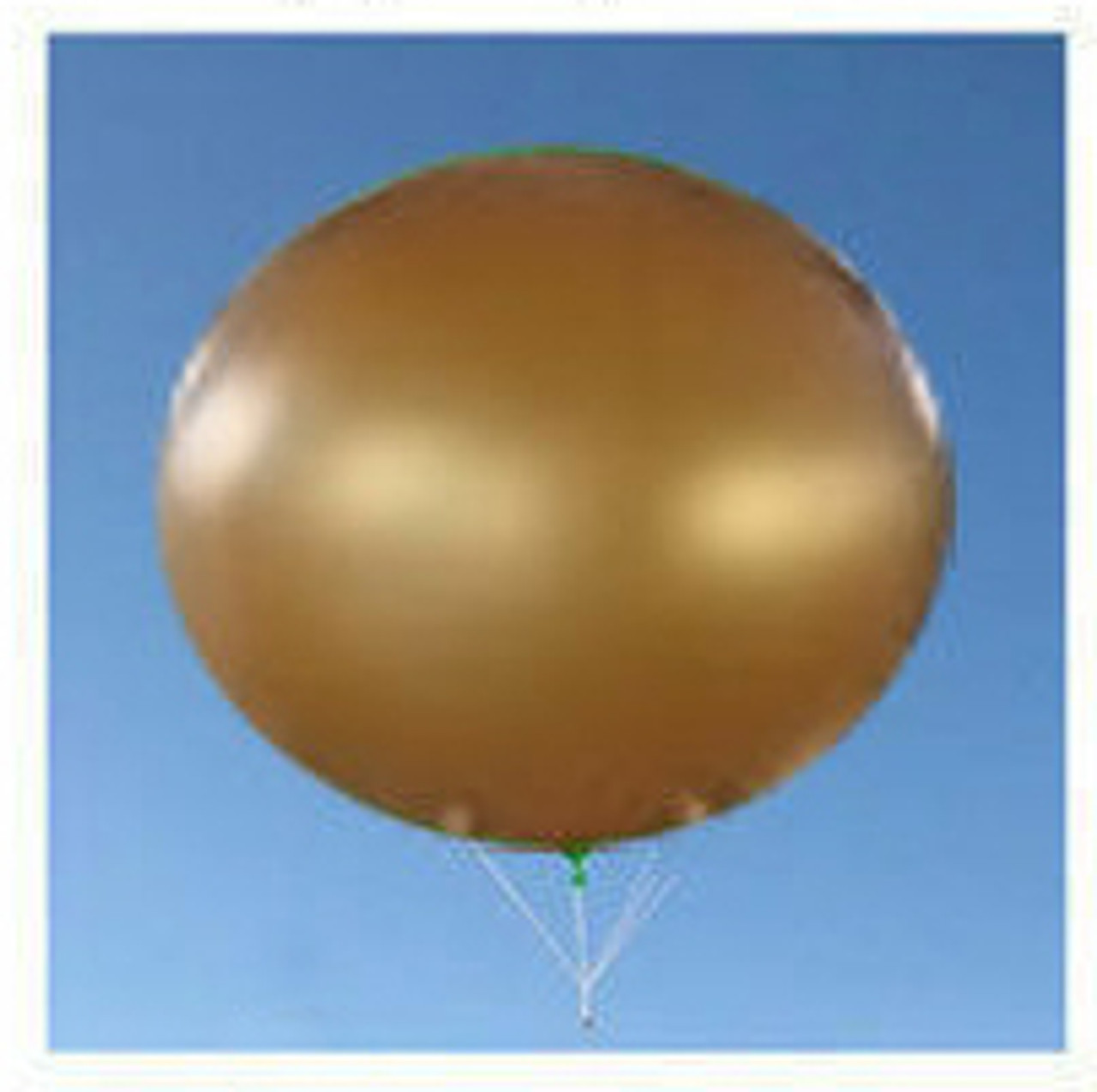 10' PVC Sphere Air Inflatable Balloons (Blank) gold