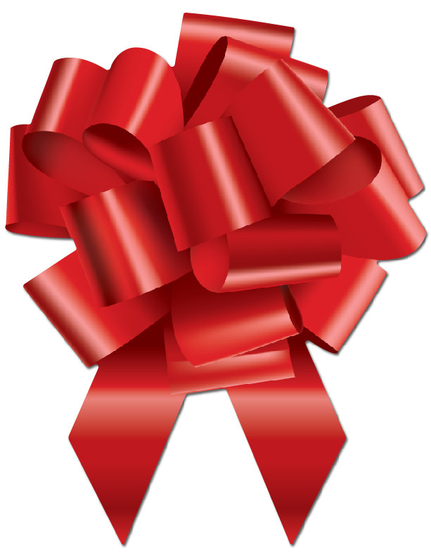 Window Bows Red