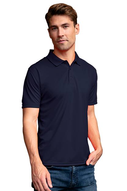 Mens Short Sleeve Navy