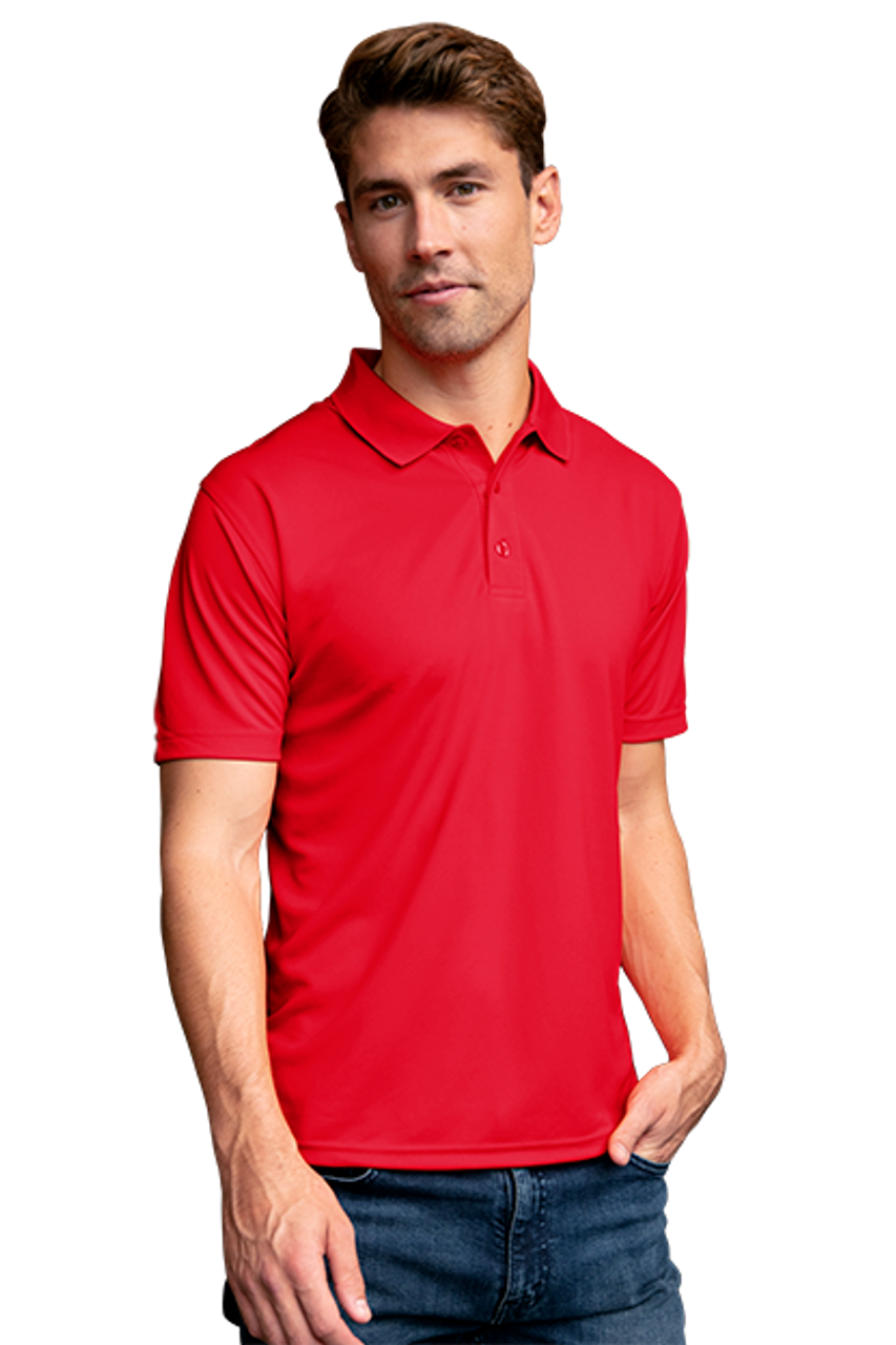 Mens Short Sleeve Real Red