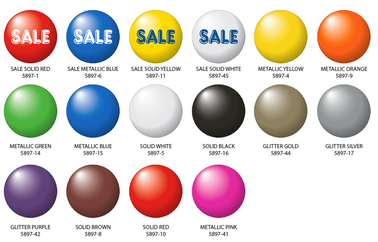 Reusable Balloon colors