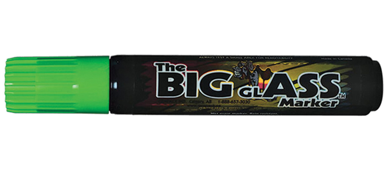 Big Glass Windshield Markers Green