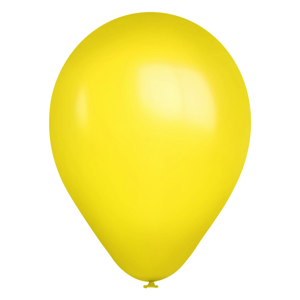 9" Latex Balloons Yellow