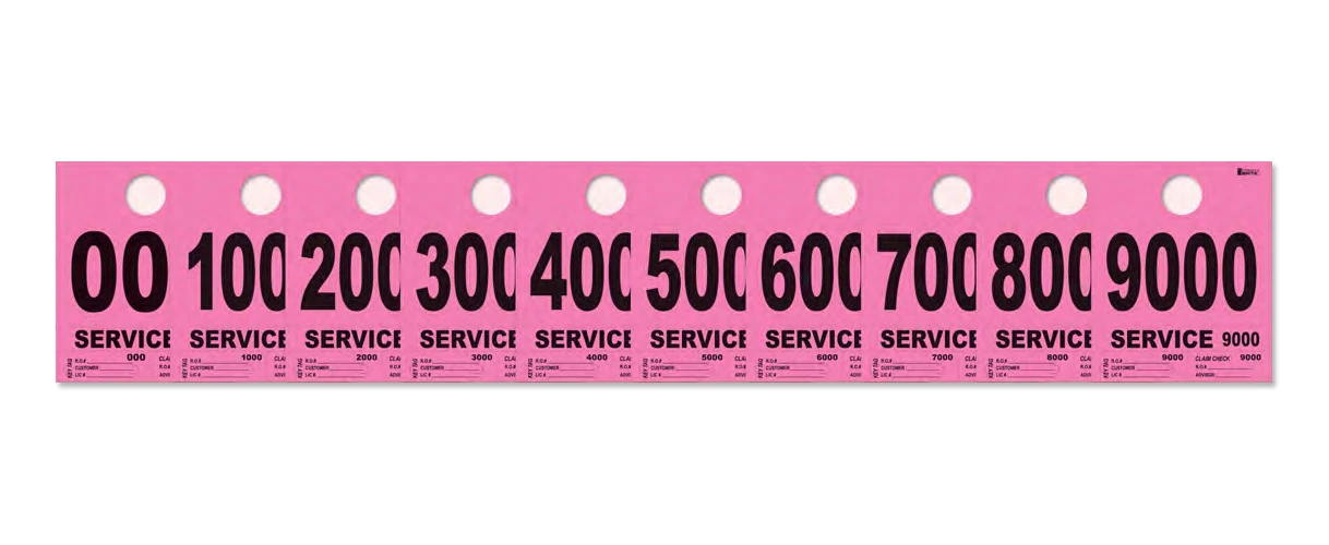 Premium service dispatch numbers pink