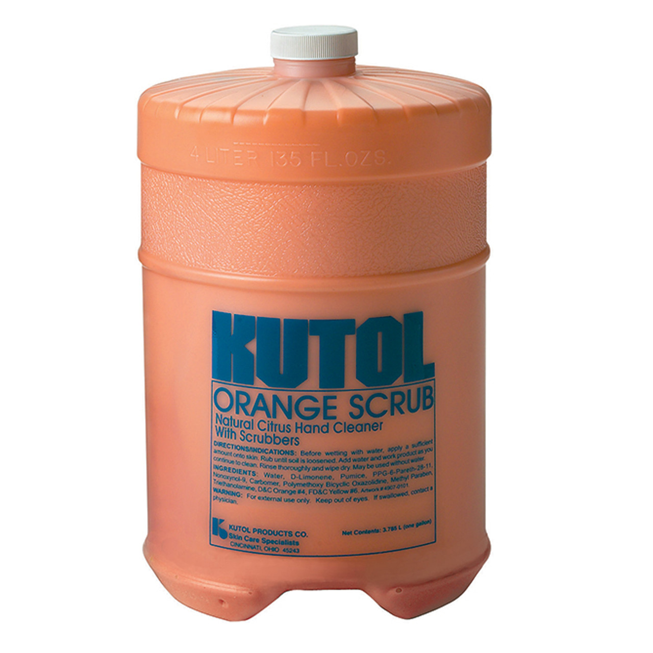 Bulk Gallon - Orange Scrub with Pumice (#93211)
