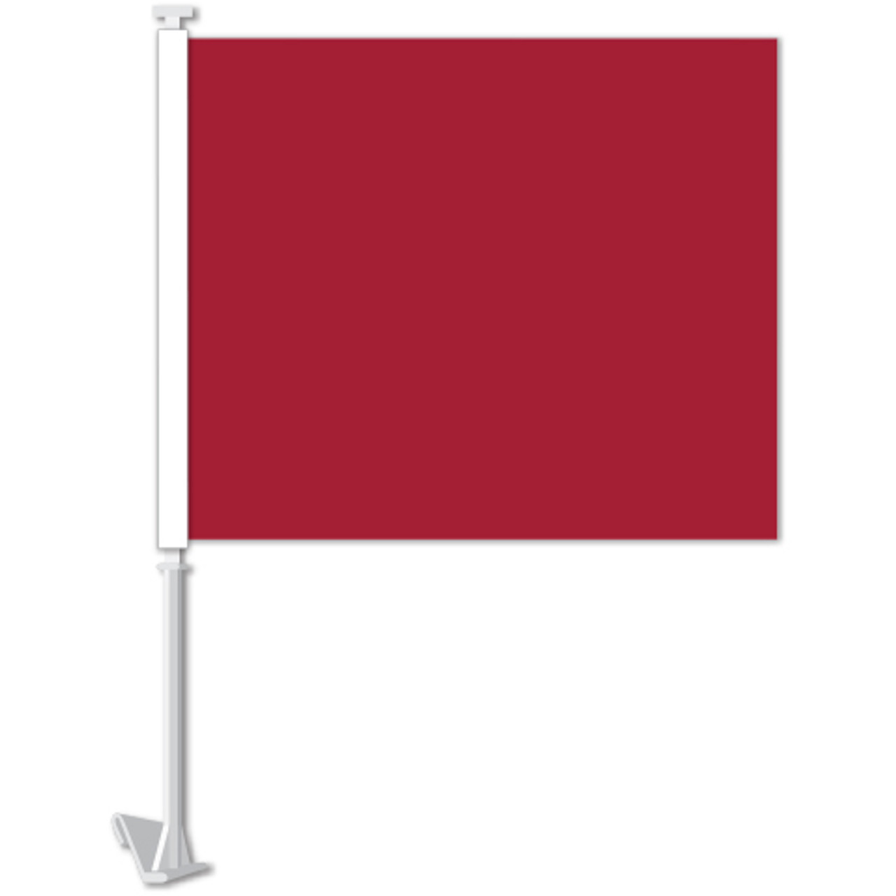 Clip-On Window Flags 11" x13" (#4780) red