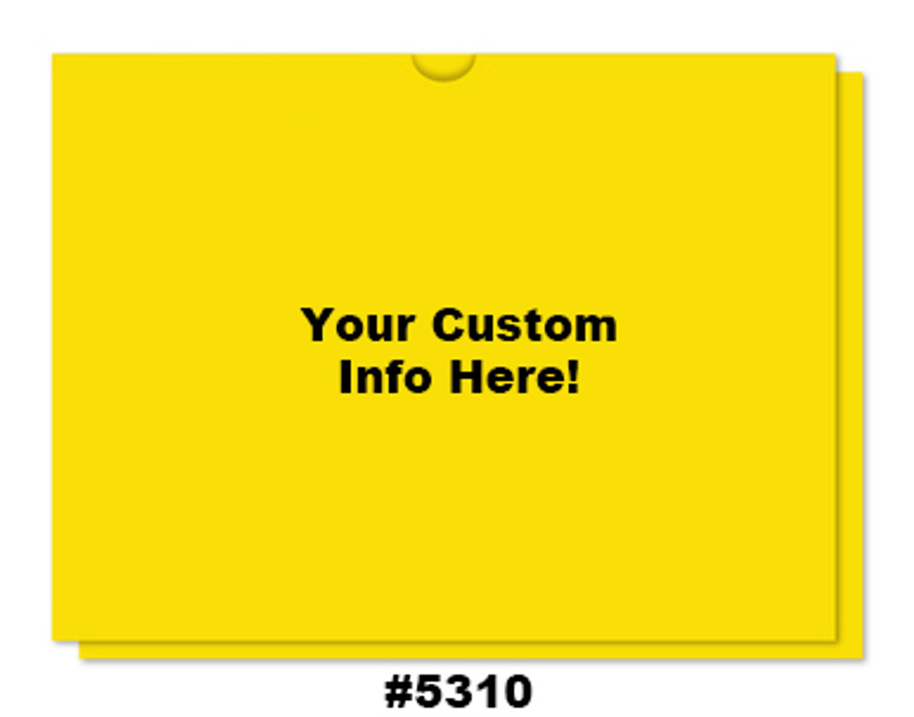 Custom Printed Deal Jackets Yellow 5310