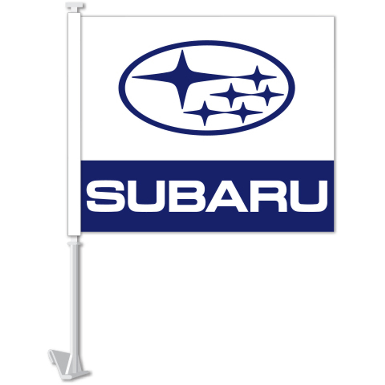 Manufacturer Clip-On Flags (#4781) subaru