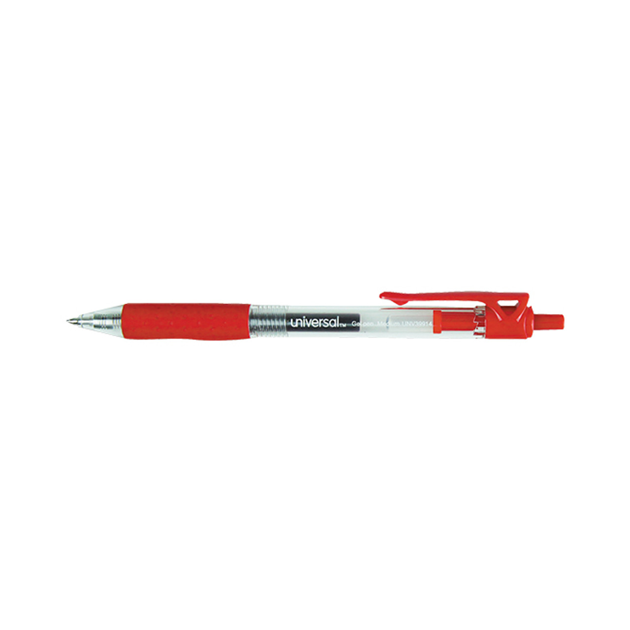 Retractable Gel Pen red