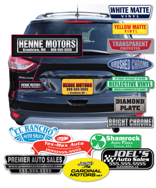 Safety Stickers  Auto Dealer Stickers - Car Lot Supplies