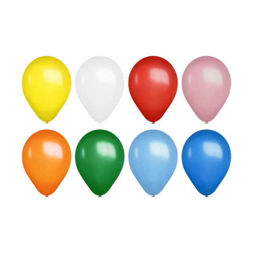 9" Latex Balloons Colors