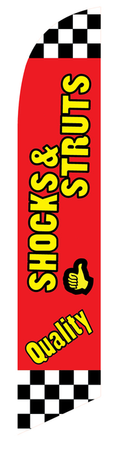 Quality Shocks & Struts Swooper Flag