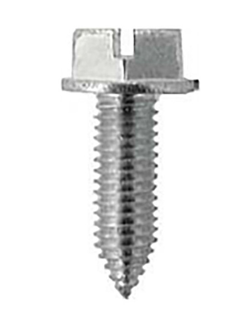 Slotted Hex Washer Head Screws (Zinc)