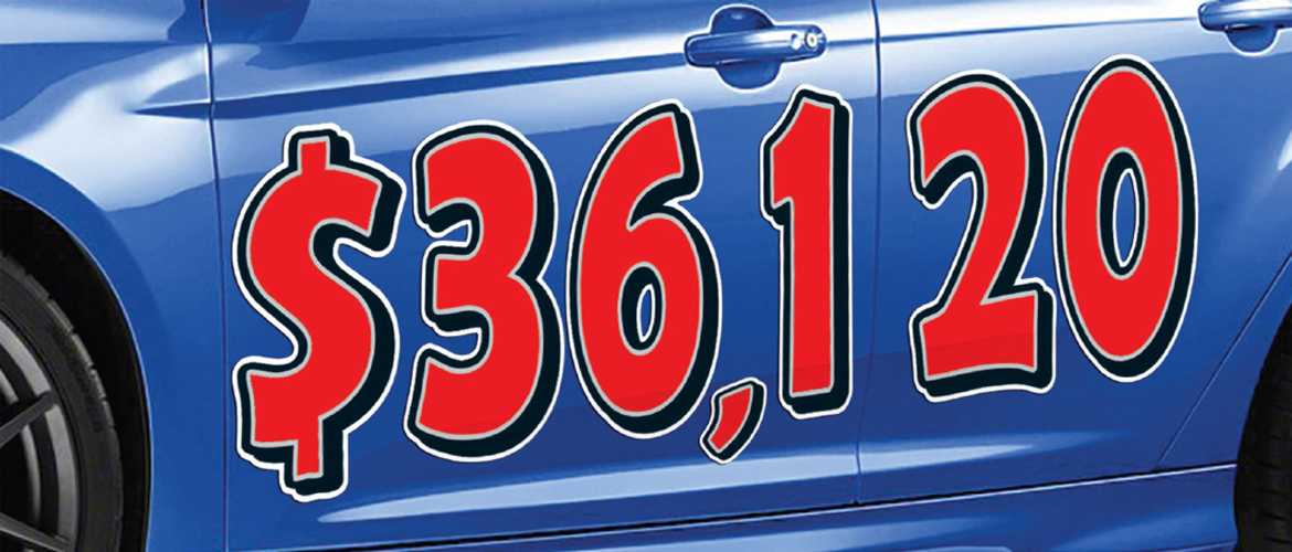 Magnetic Campaign Bumper Stickers - Full-color - The Blue Deal LLC