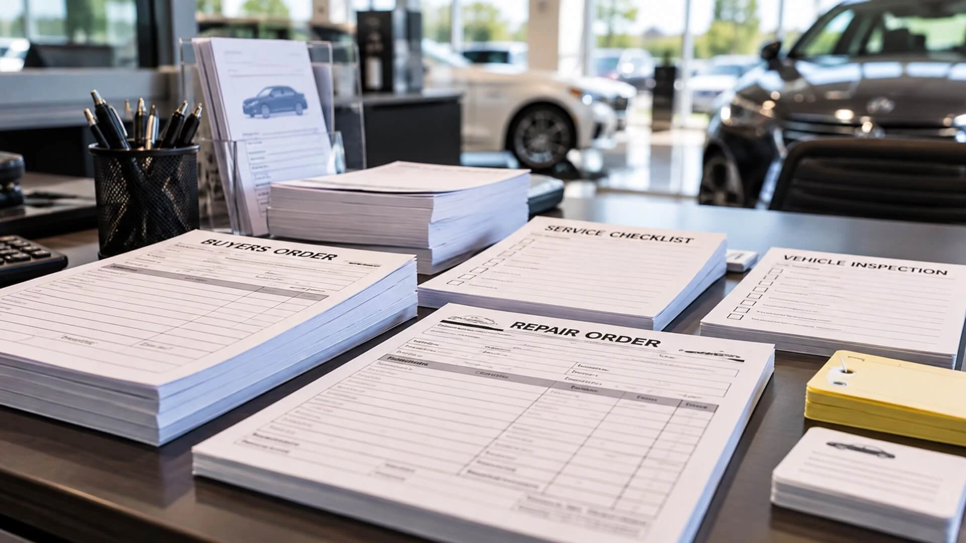 Automotive Forms Printing: What Dealers Should Never Run Out Of
