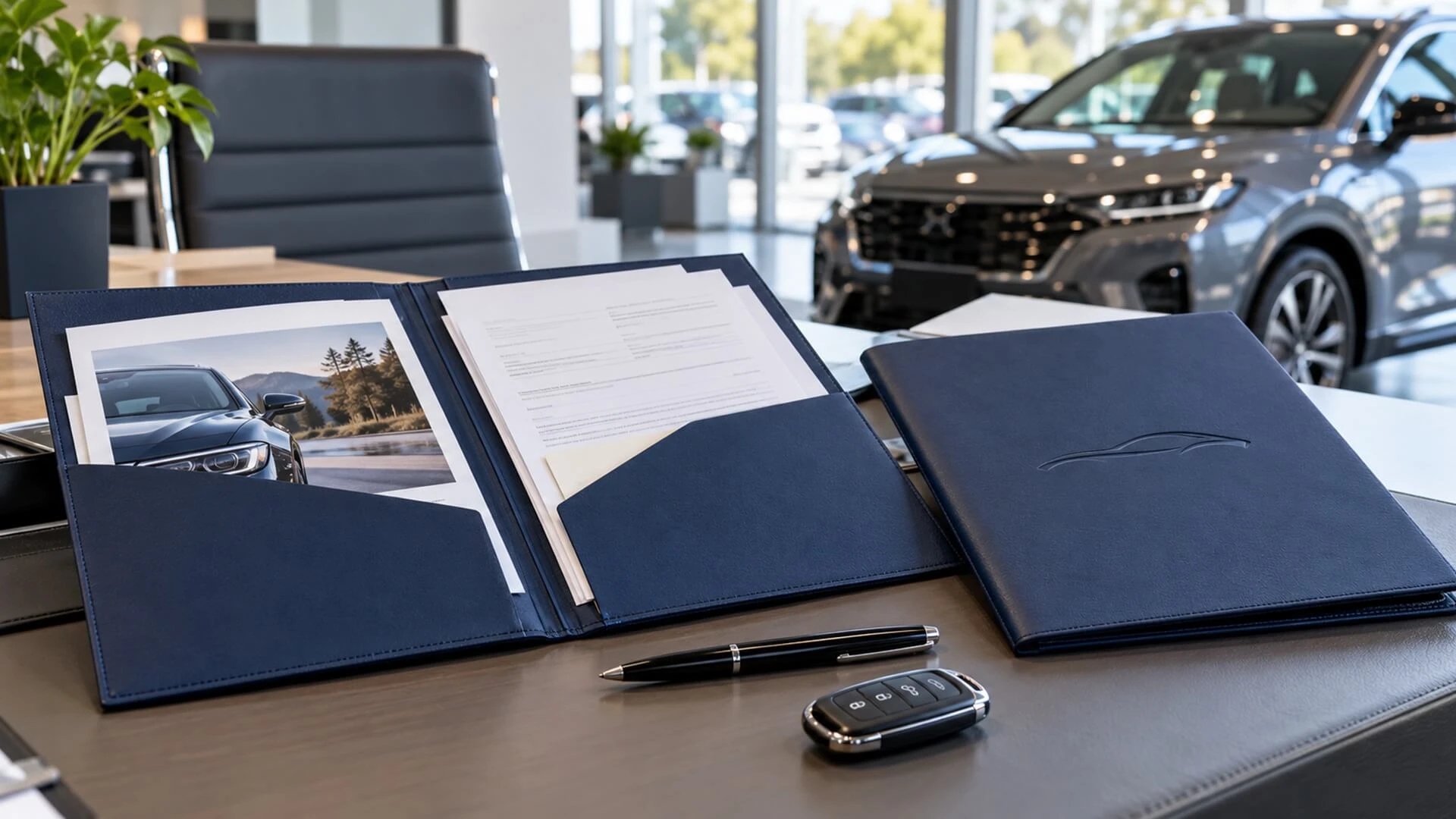 How Custom Document Folders Improve Dealership Professionalism