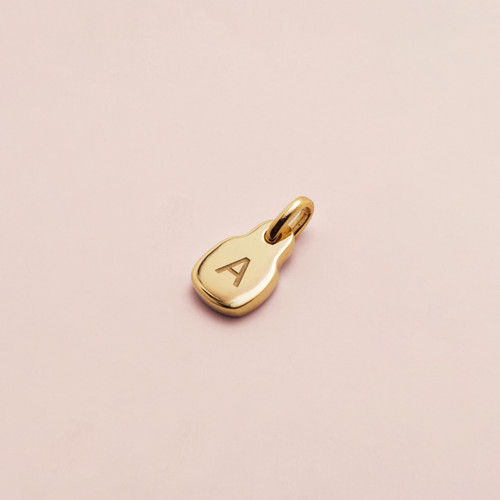 Miniature 14K Gold Pillow Charm 8mm
