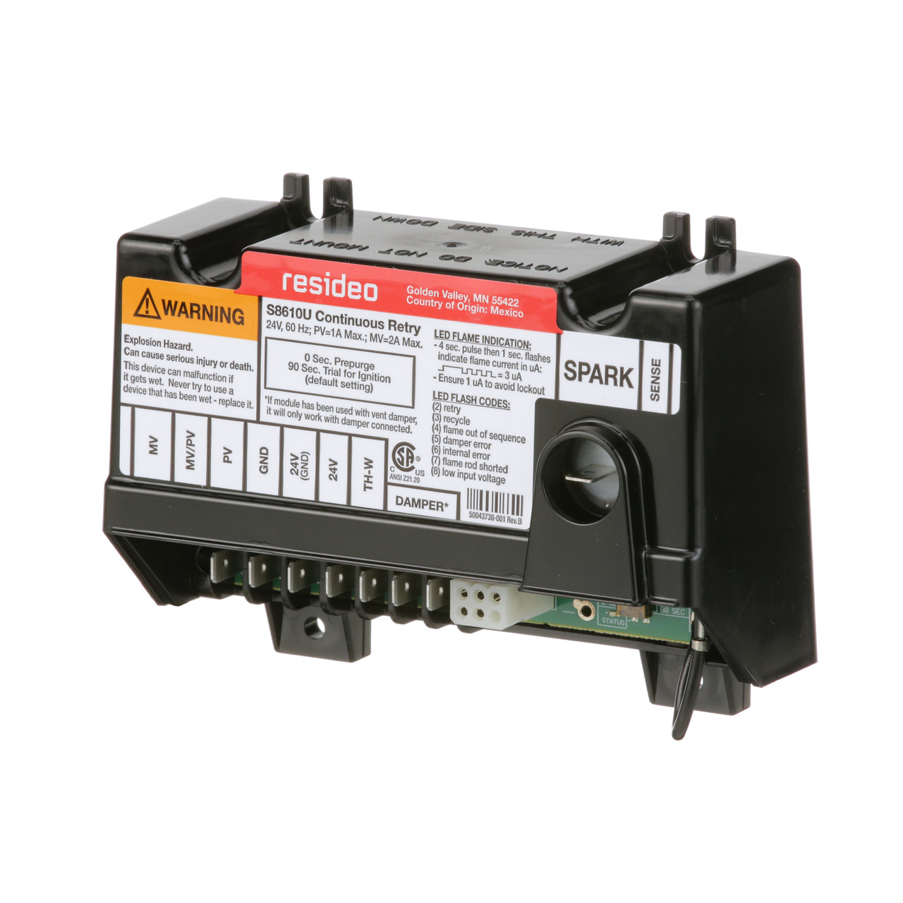 Morbark Ignition Module 441183 - 24V Spark Ignition Module W/ Standoffs | Allpoints