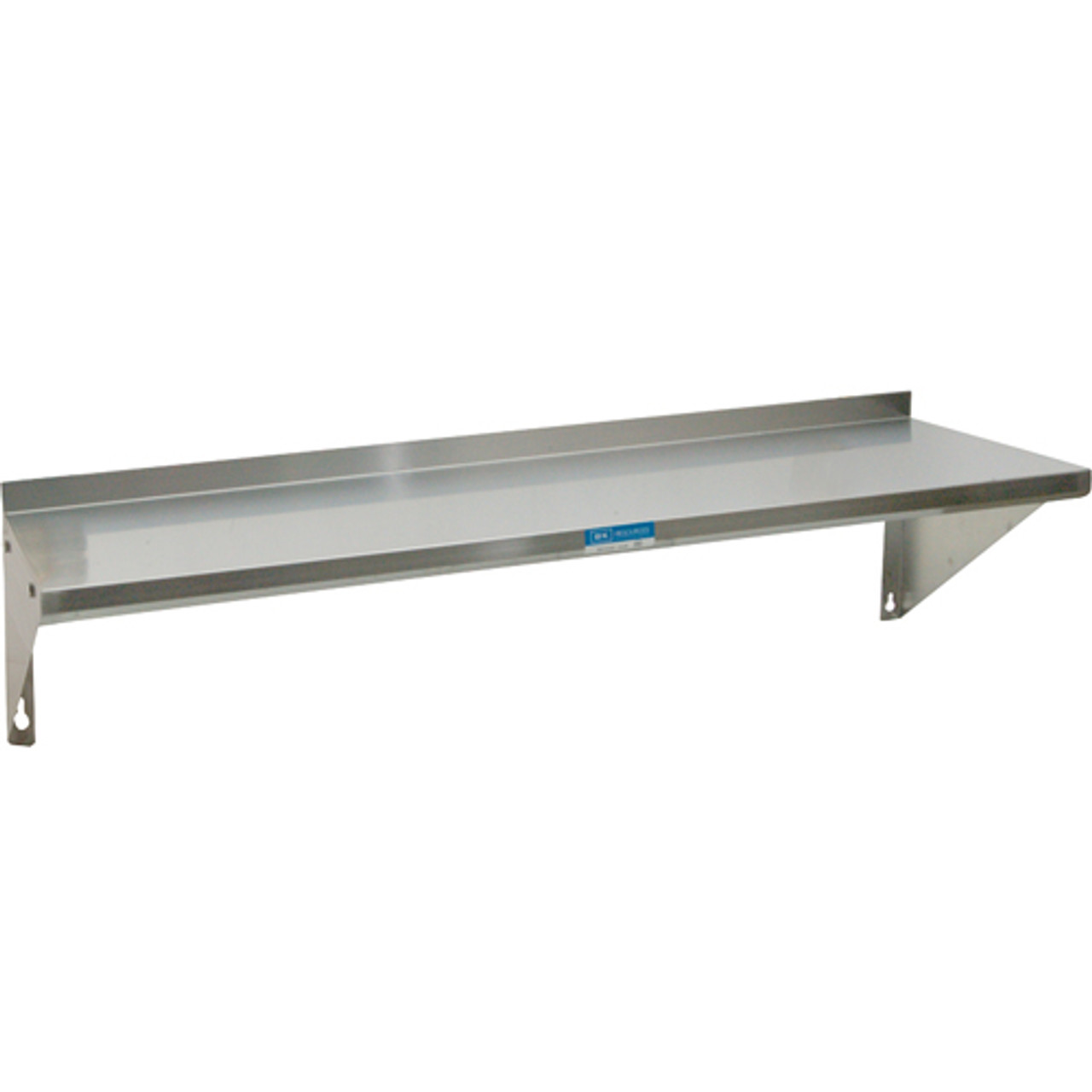 BKWSE-1660 - Bk Resources - 60 in x 16 in Stainless Steel Wall Shelf