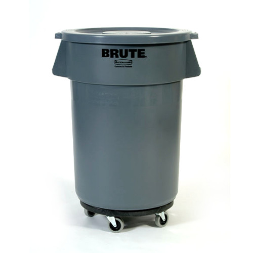 Rubberaid Coerciële Producten FG264000BLA BRUTE Dollies, Zwart, 18-1