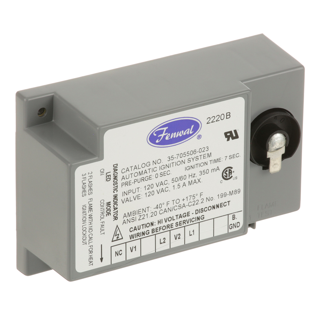 Moffat M234459 Ignition Module Fenwal 120V | Allpoints