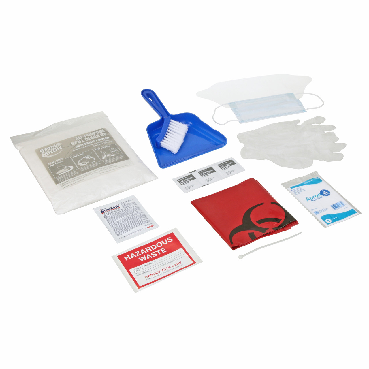 First Aid Only SM-BIOHAZARD Spill Magic Bio Hazard Clean-Up Kit | Allpoints