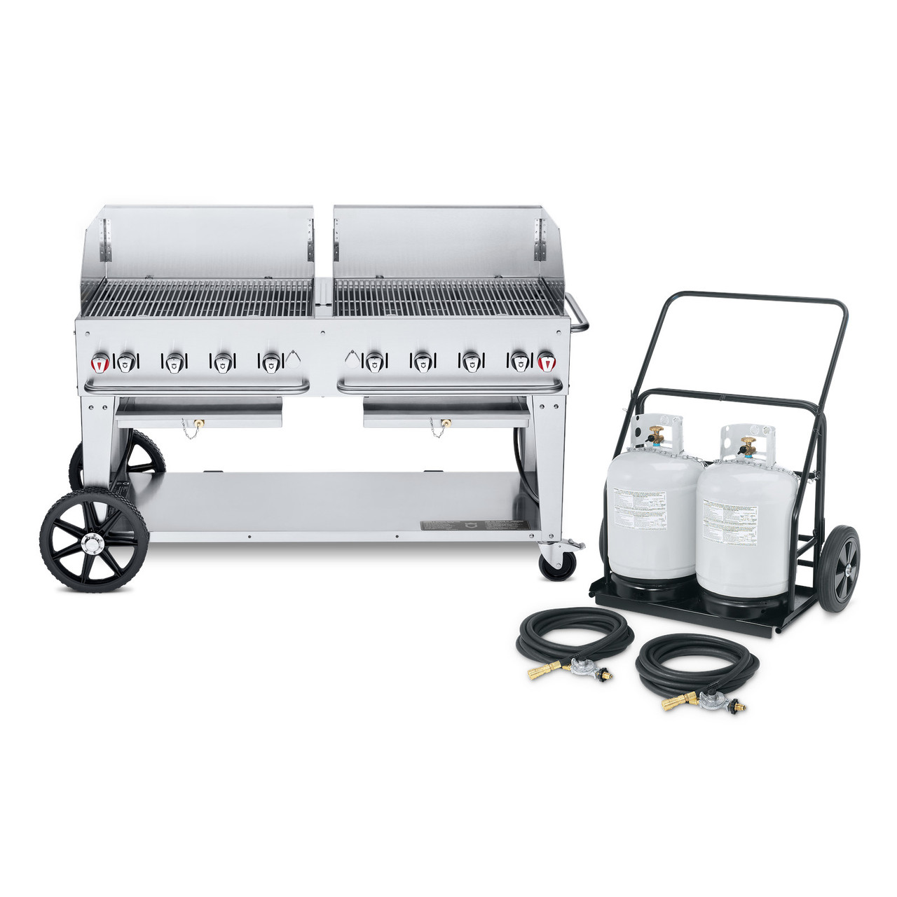 Crown Verity Mobile Grill and Propane Cart - Thumbnail 2