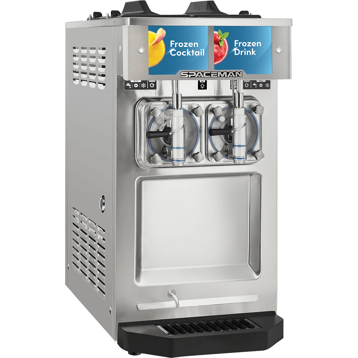Spaceman 6455-CL 2 Flavor Frozen Beverage Machine | Allpoints
