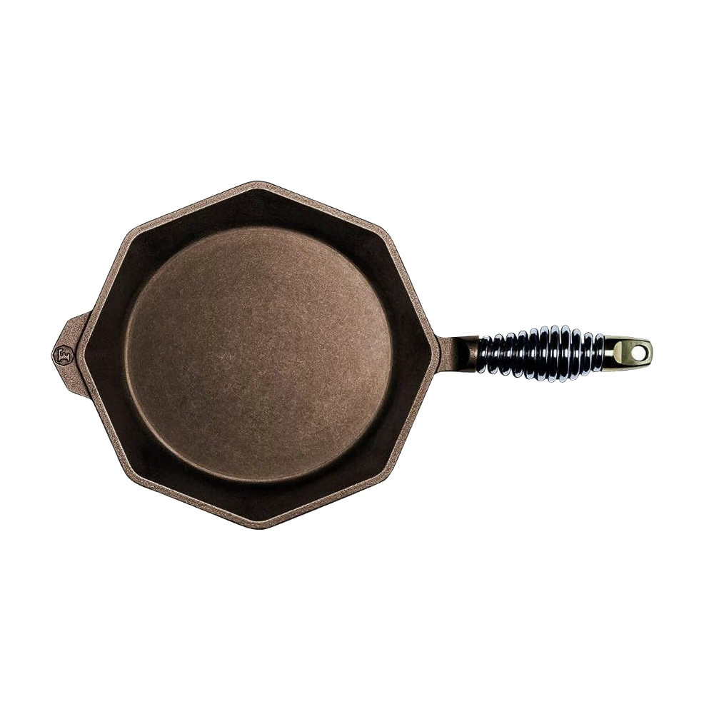 Lodge S10-10001 10" Octagonal Cast Iron Skillet - Thumbnail 4