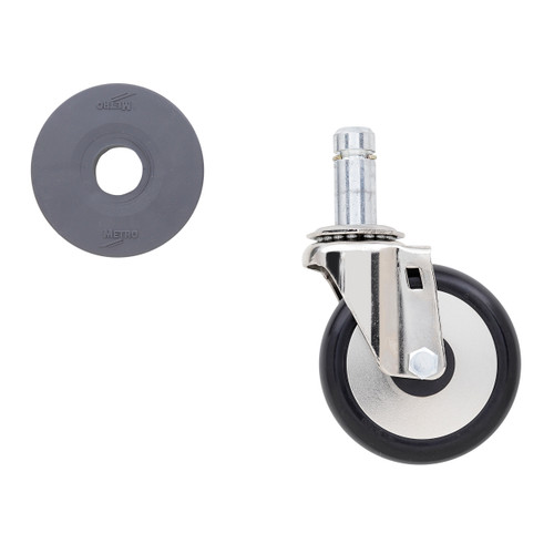 Metro - 4LD - Super Erecta ® Swivel Stem Caster & Bumper®