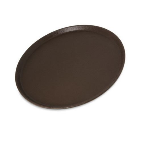 Carlisle - 86363 - 16 in Round Tan Griptite™ 2 Serving Tray