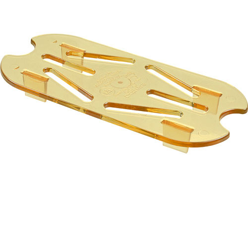 1053513 - Carlisle - 1/9 Size Amber StorPlus™ High Heat Drain Shelf