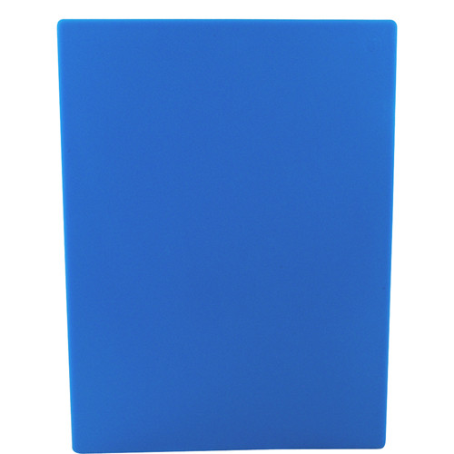 CBBU-1824 - Winco - 18 in x 24 in x 1/2 in Blue Cutting Board